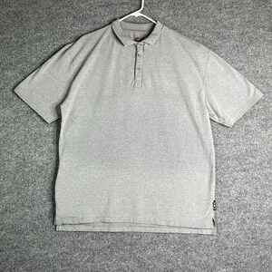 Scottevest Tec‎ Polo Shirt Men's XL Gray Zipper Pocket